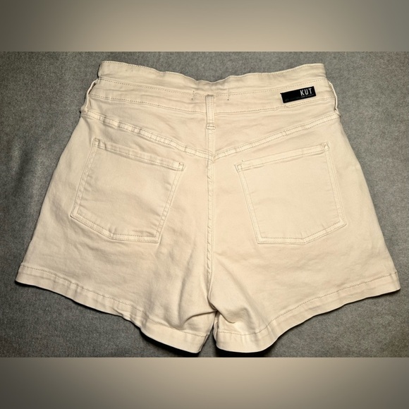 KUT from the Kloth Jane high rise short white size 8 - Picture 3 of 8